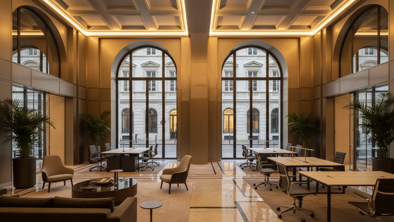 Savills sichert sich 20.000 Quadratfuß im Rudin-Gebäude am 560 Lexington Avenue – KI-generiertes Symbolbild