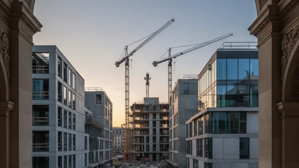 Richtfest für das Wohnquartier DAS TANN in Nürnberg – KI-generiertes Symbolbild