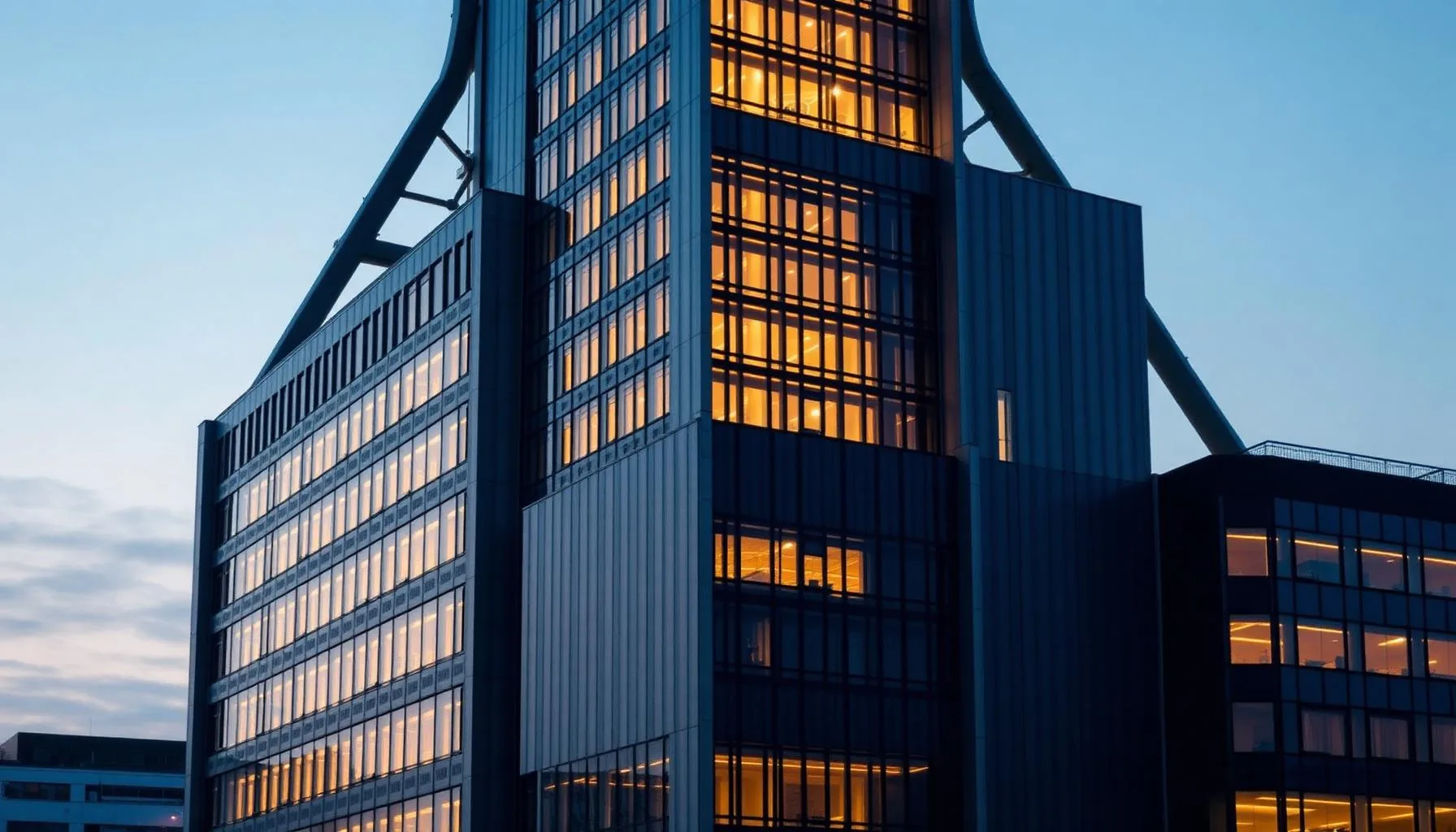Signo Hospitality übernimmt Hotelbetrieb im Ruhrturm Essen unter Accor-Dach – KI-generiertes Symbolbild