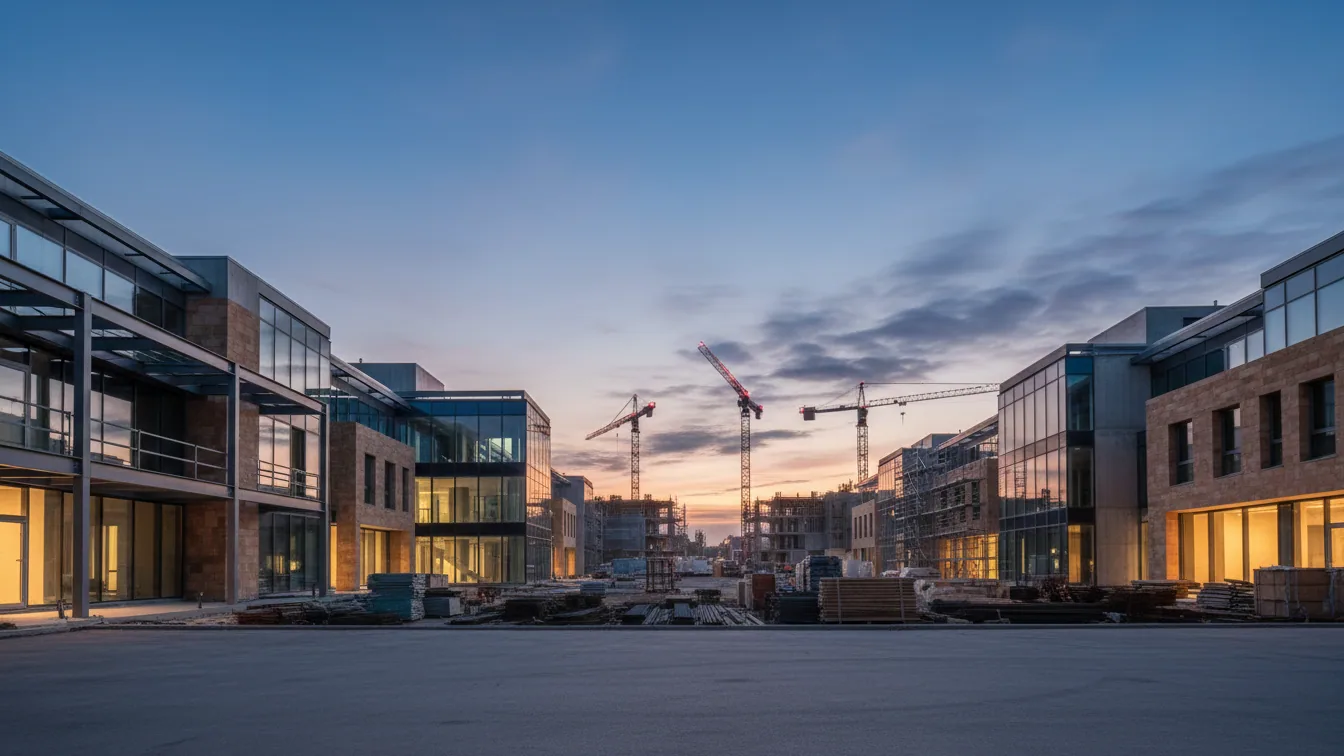 Soul of Concrete gewinnt die deutsche PropTech Innovation Challenge des Urban Land Institute – KI-generiertes Symbolbild