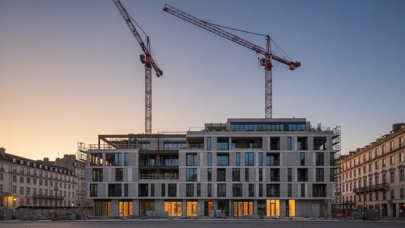 Spectraforum Korneuburg: Rohbau abgeschlossen, Eröffnung 2027 – KI-generiertes Symbolbild