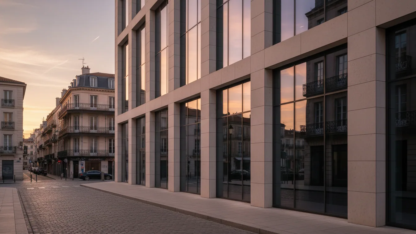 STRABAG PFS sichert umfassenden Managementauftrag für DZ BANK Konzernzentrale – KI-generiertes Symbolbild