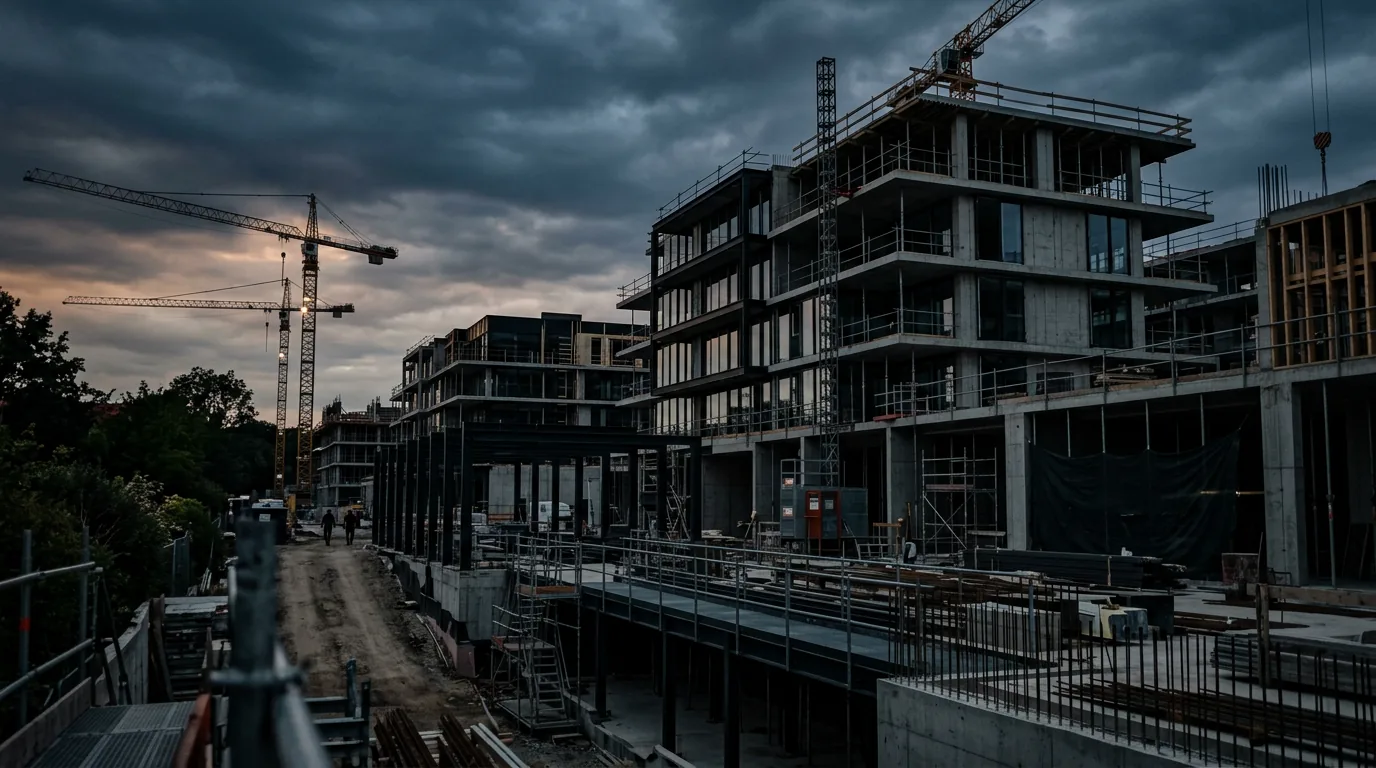 Swiss Life Asset Managers startet Vertrieb für ersten Bauabschnitt des Wohnquartiers FLEET in Hamburg – KI-generiertes Symbolbild