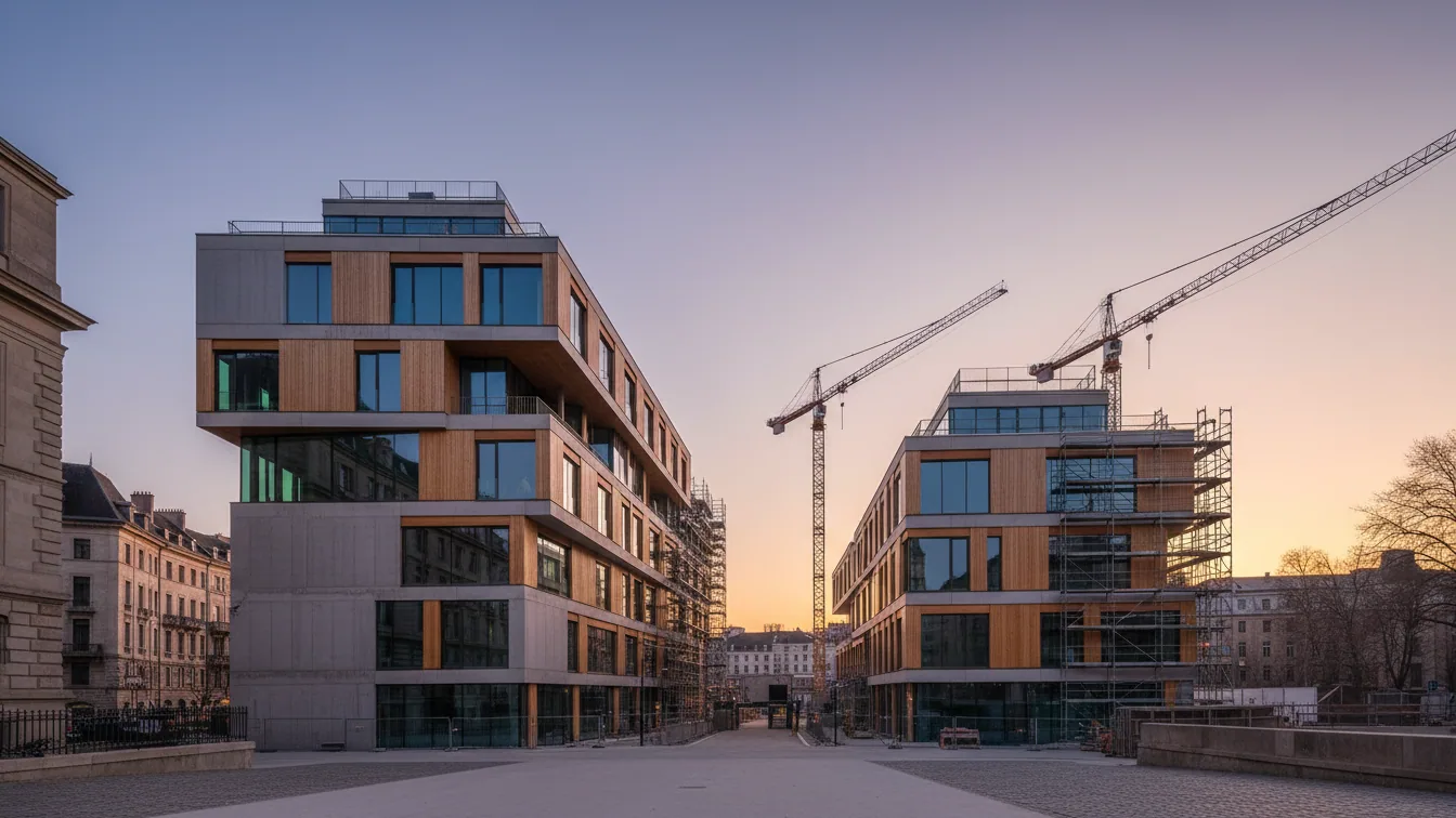 Ten Brinke erwirbt Baufeld im Oxford-Quartier Münster für Wohnungsbau – KI-generiertes Symbolbild