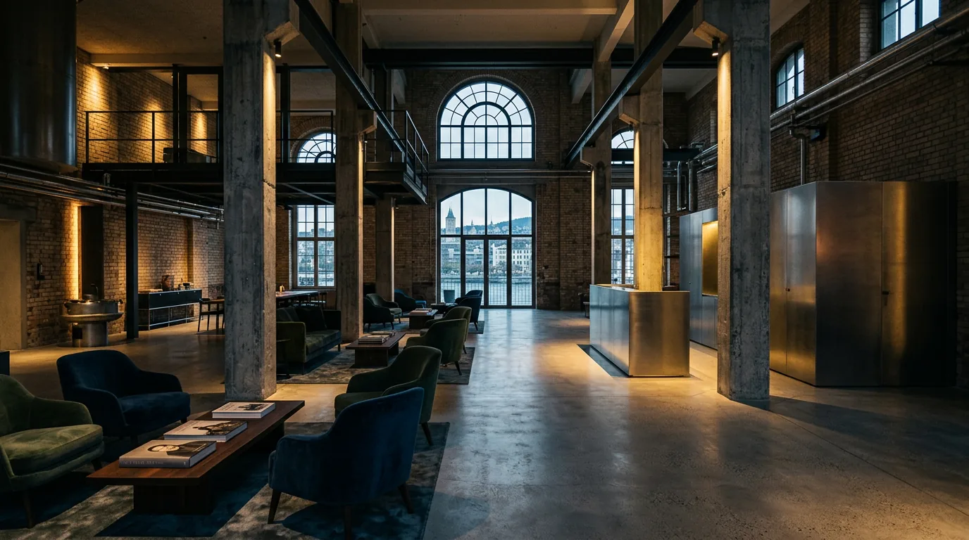 URBAN LOFT kündigt Hoteleröffnung auf dem Löwenbräu-Areal in Zürich an – KI-generiertes Symbolbild