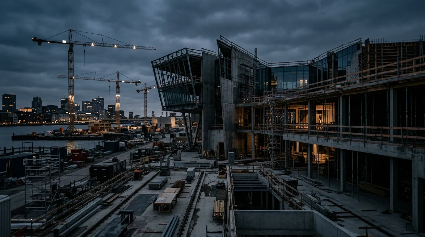Verdion erwirbt Brownfield in Poing für Logistikentwicklung – KI-generiertes Symbolbild