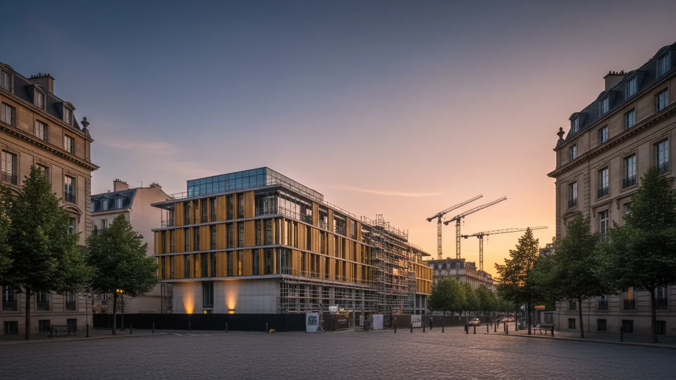 Verdion erhält Baugenehmigung für Logistikprojekt in Rastatt – KI-generiertes Symbolbild