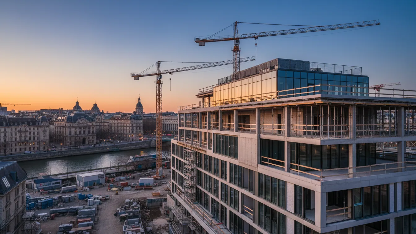 Quartiersentwicklung in Düsseldorf-Eller: VIVAWEST legt Grundstein für 259 Wohnungen und übergibt Kita – KI-generiertes Symbolbild