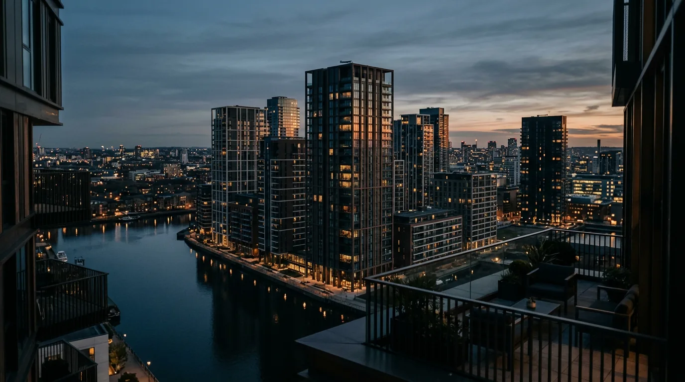 Cube Real Estate AG beantragt Insolvenz in Eigenverwaltung – KI-generiertes Symbolbild
