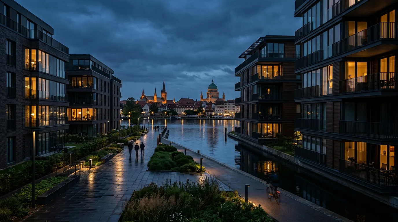 Wohnen in Potsdam: Enger Markt mit Potenzial im Umland – KI-generiertes Symbolbild