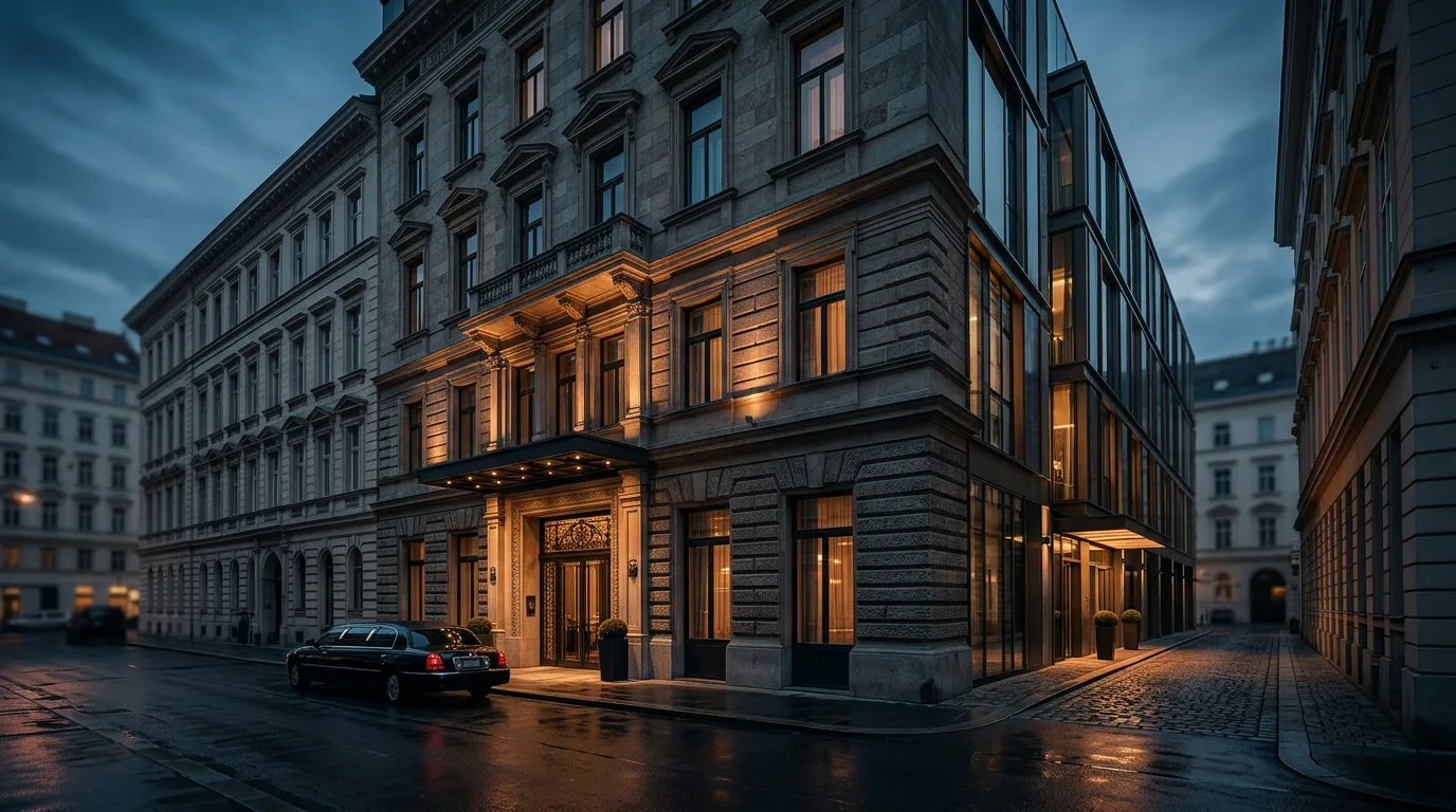 FM 33 veräußert Boutique-Hotel Josefine in Wien an Hotusa Group – KI-generiertes Symbolbild